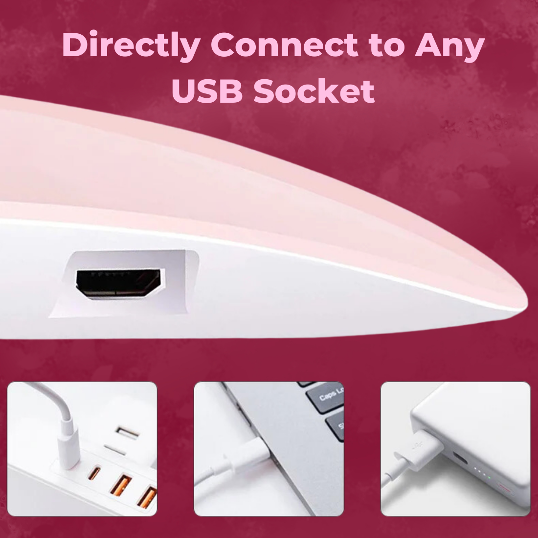 Mini USB UV Lamp for Resin / Nail Art (6W 45-60S)