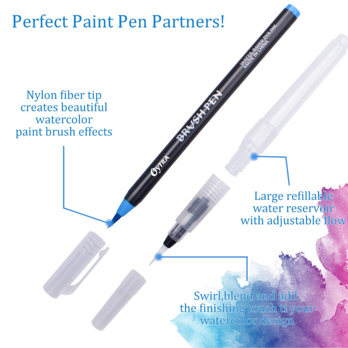 Brush Pen Set 20 Colors Painting Sketch Pens
