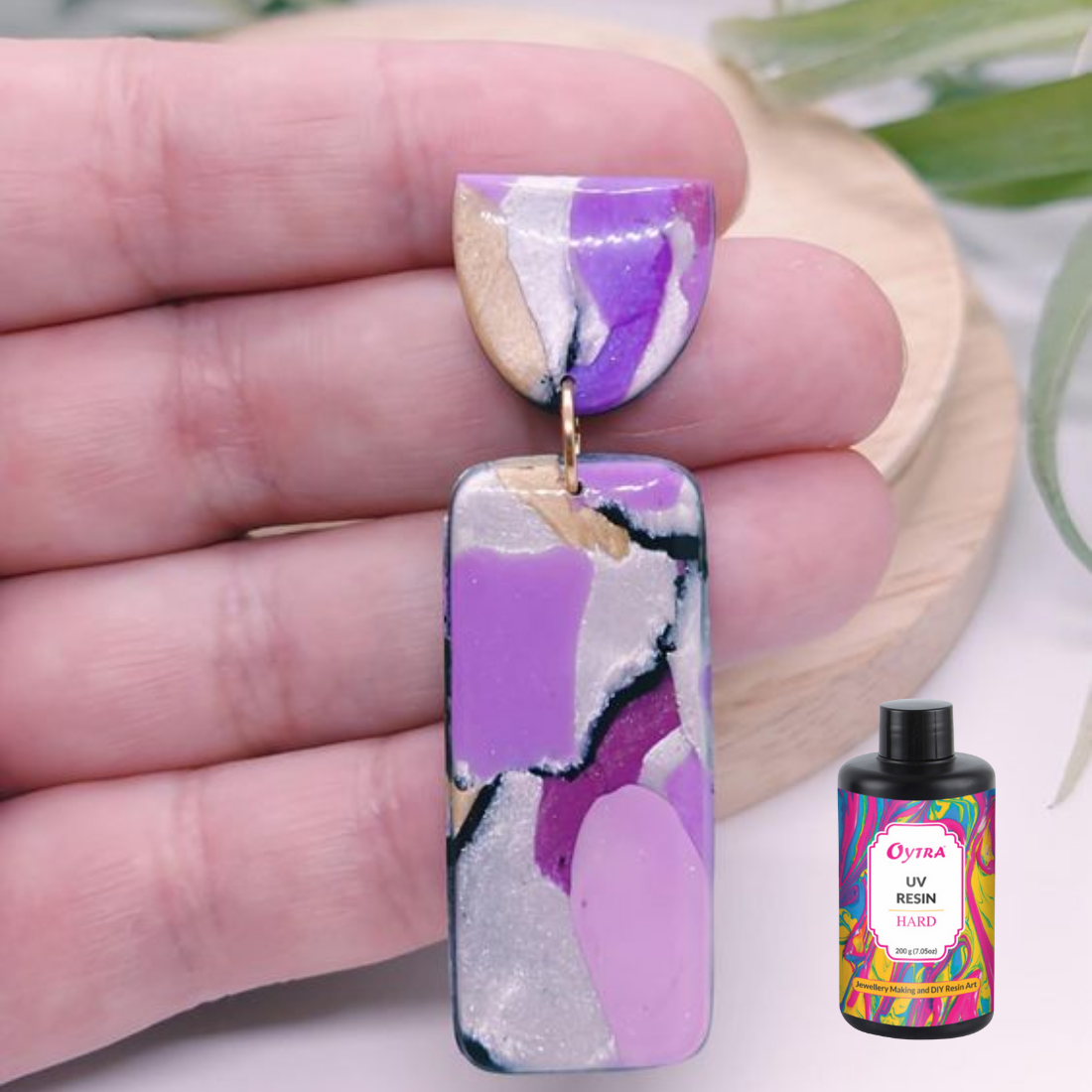 1kg Uv Resin Hard Clear Glossy Finish