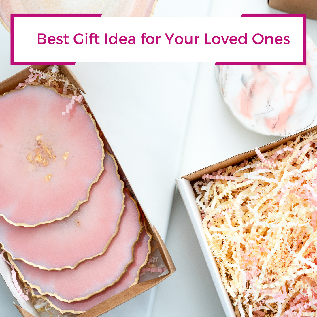 120 Pcs Wholesale Agate Coaster Resin Mould 4 Inch