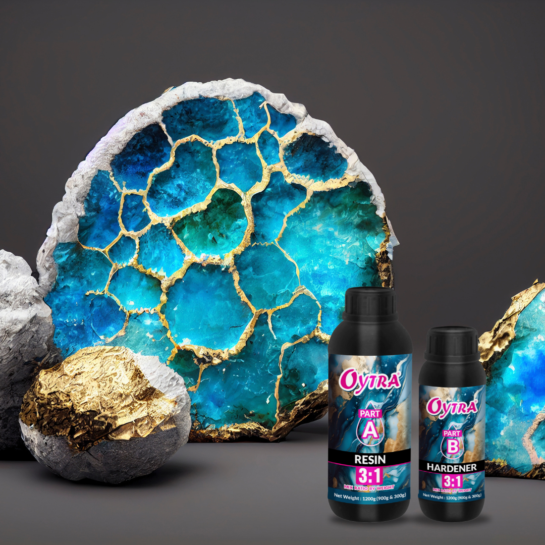 3:1 Casting Art Resin Liquid 3.2 Kg