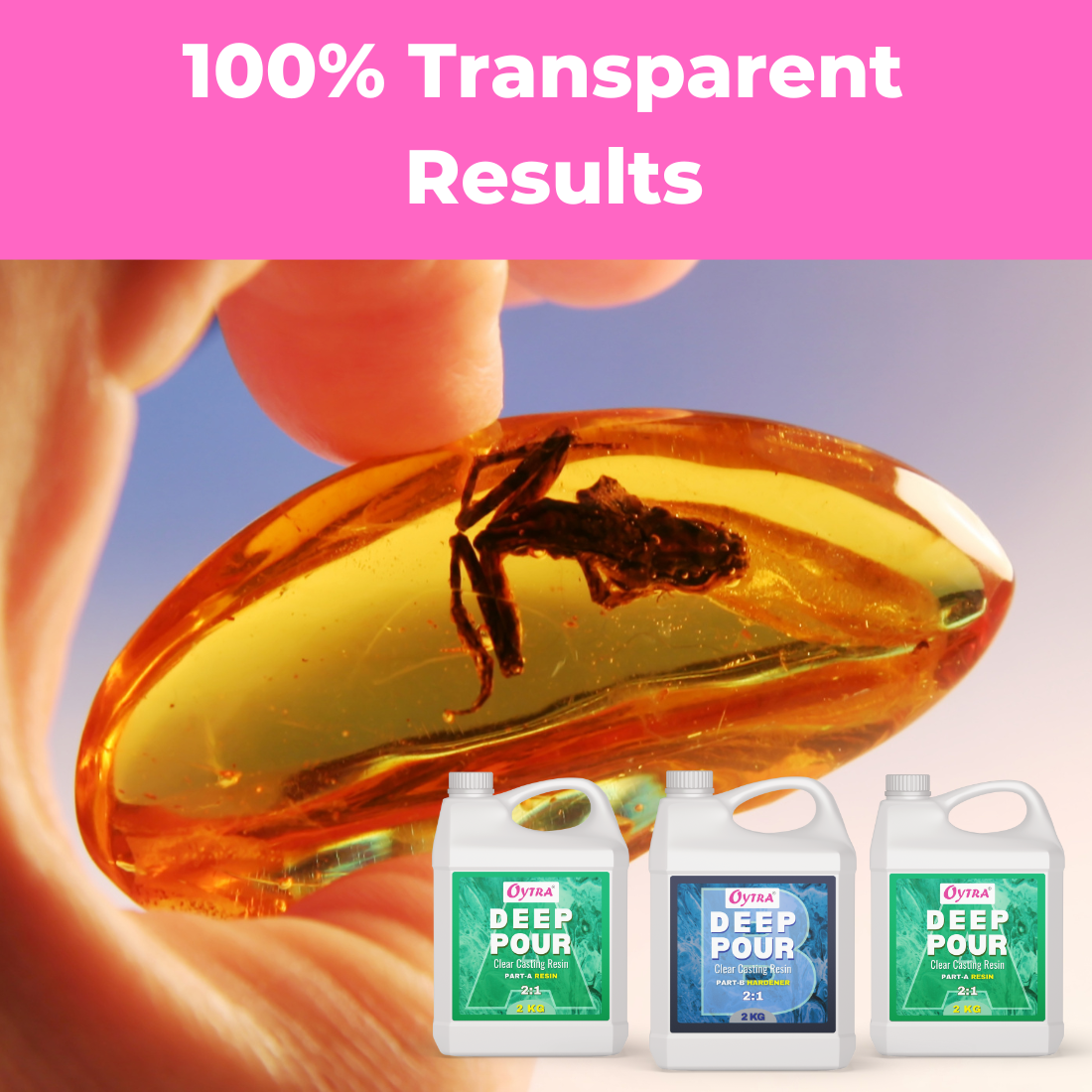 6KG 2:1 Deep Casting Resin for River Table Making