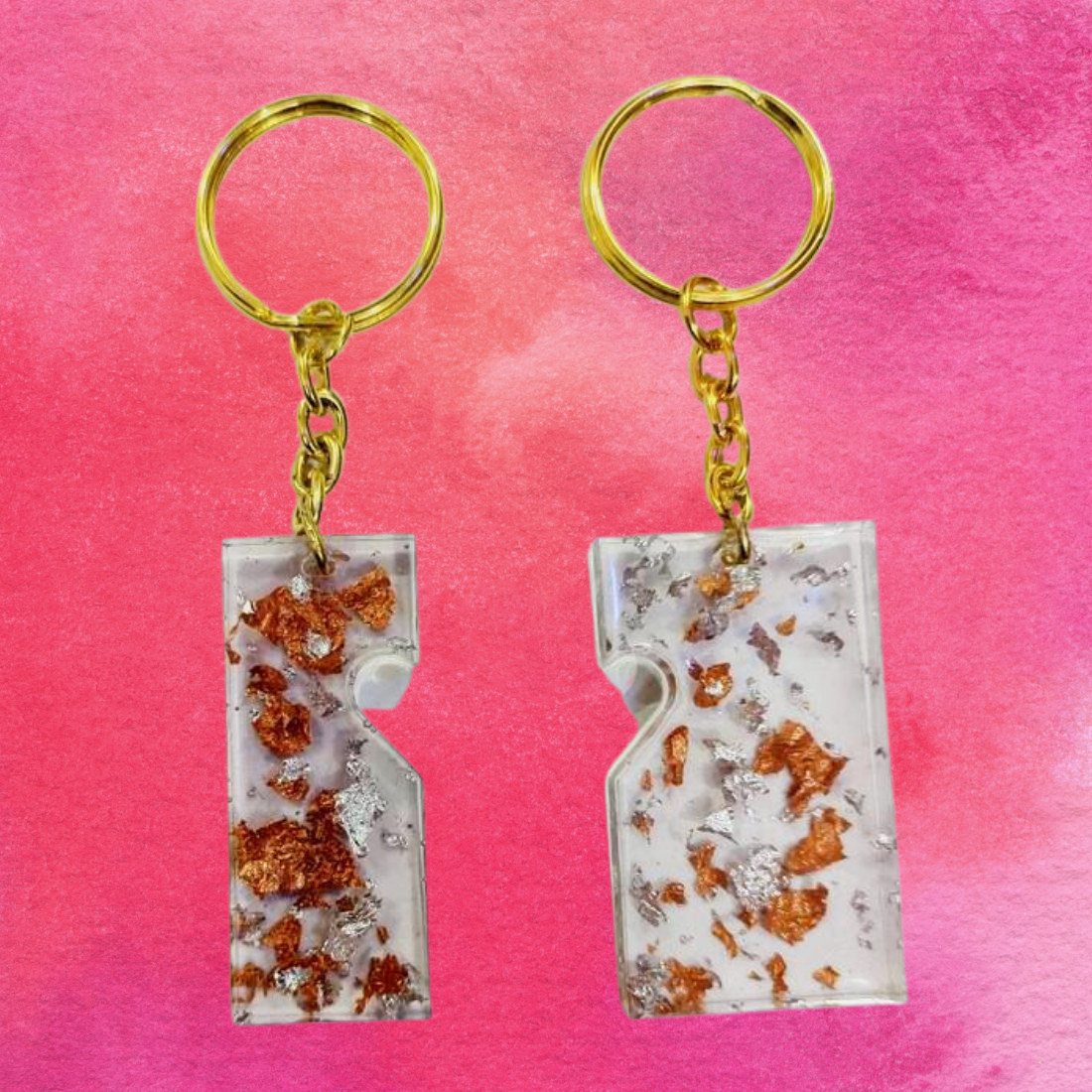 Resin Art Keychain Making Kit