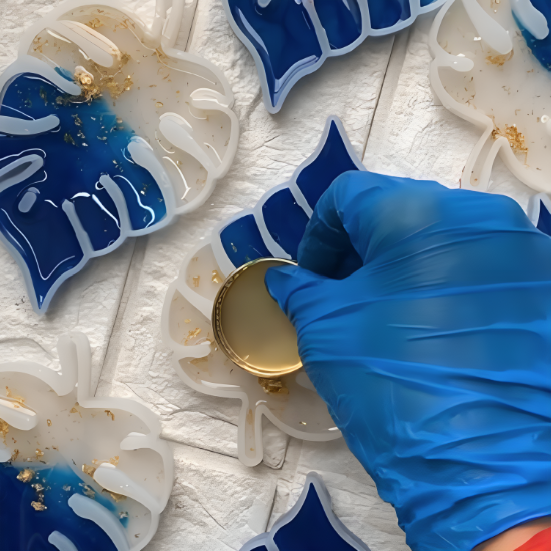 Resin Art Diwali Leaf Decor Making Kit