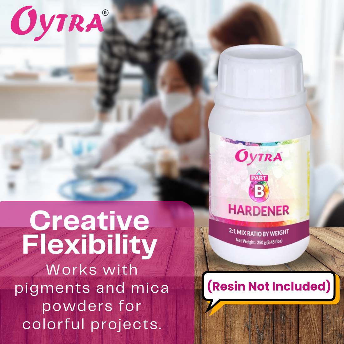 250 Grams Only Hardener Part B