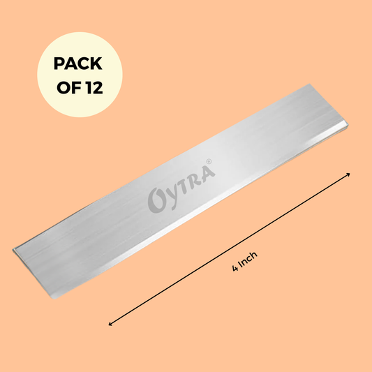 4" Tissue Blade Cutter for Polymer Clay Pack of 12