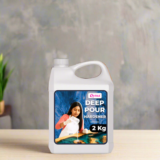 Part B Deep Pour Hardener Transparent clear coat for resin art ideal for casting coating keychains and jewelry making