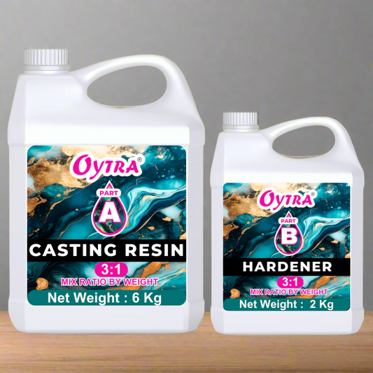 3:1 Casting Art Resin Liquid 8 Kg