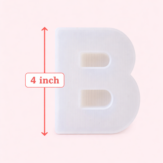 22 Piece Alphabet 4 Inch Resin Mould