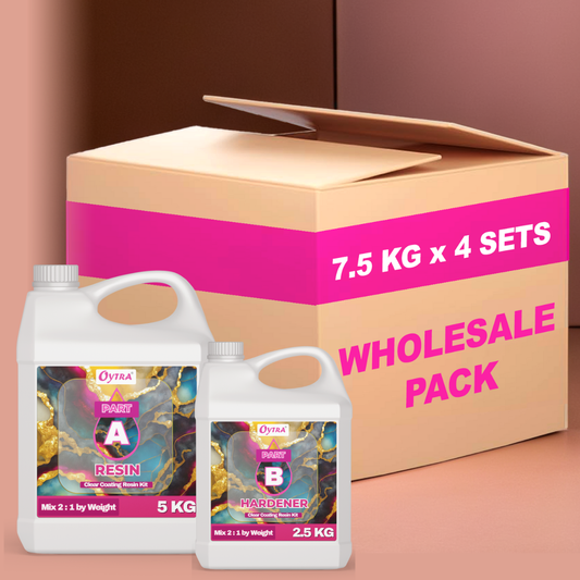 30 Kg Art Resin Liquid Wholesale Bulk 2:1 Glossy UV Resistant