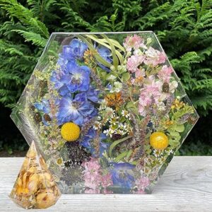 Hexagon Shape 8 Inch Wedding Resin Art Mould
