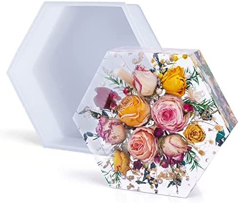 Hexagon Shape 8 Inch Wedding Resin Art Mould