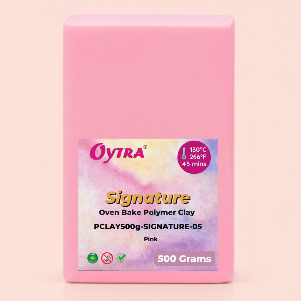 500g Polymer Clay SIGNATURE Series (05 Pink)