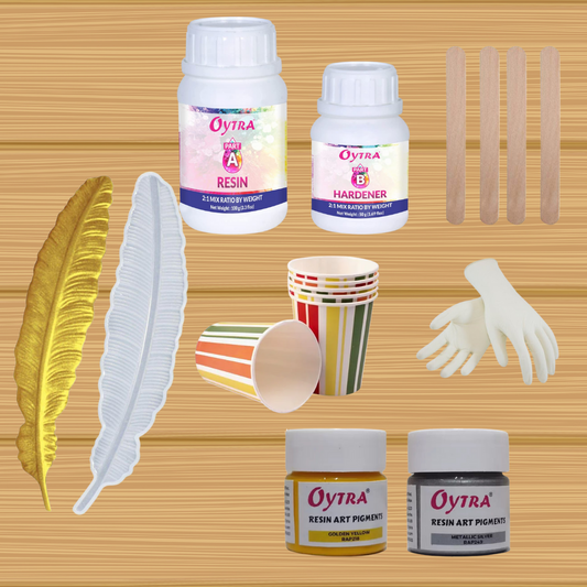 Resin Art Kit for Bookmark Making Set Combo