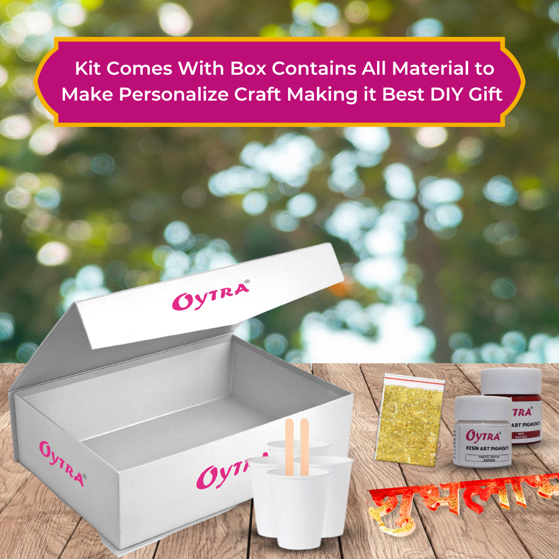 Resin Art Kit - Subh Labh Making DIY Set Combo (RESINKIT-21)
