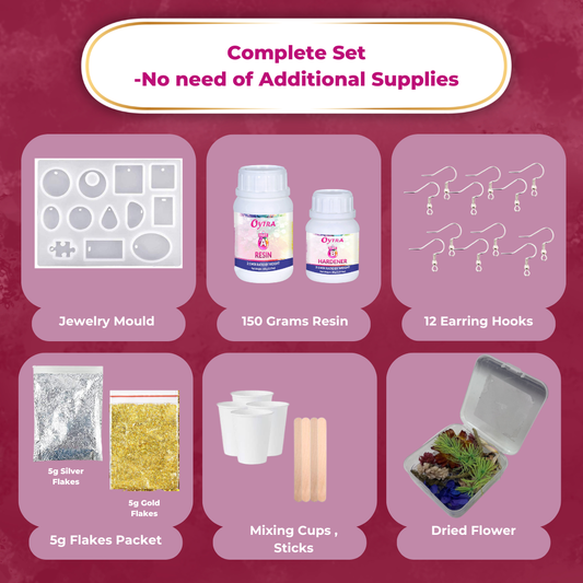 Resin Art Jewellery Making Kit