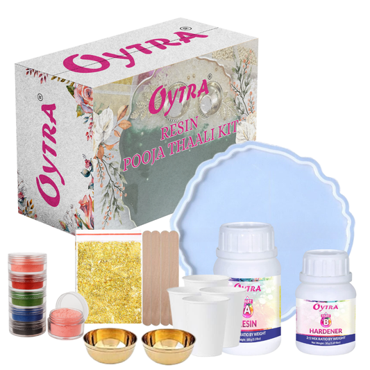 Resin Art Pooja Thali Making Kit