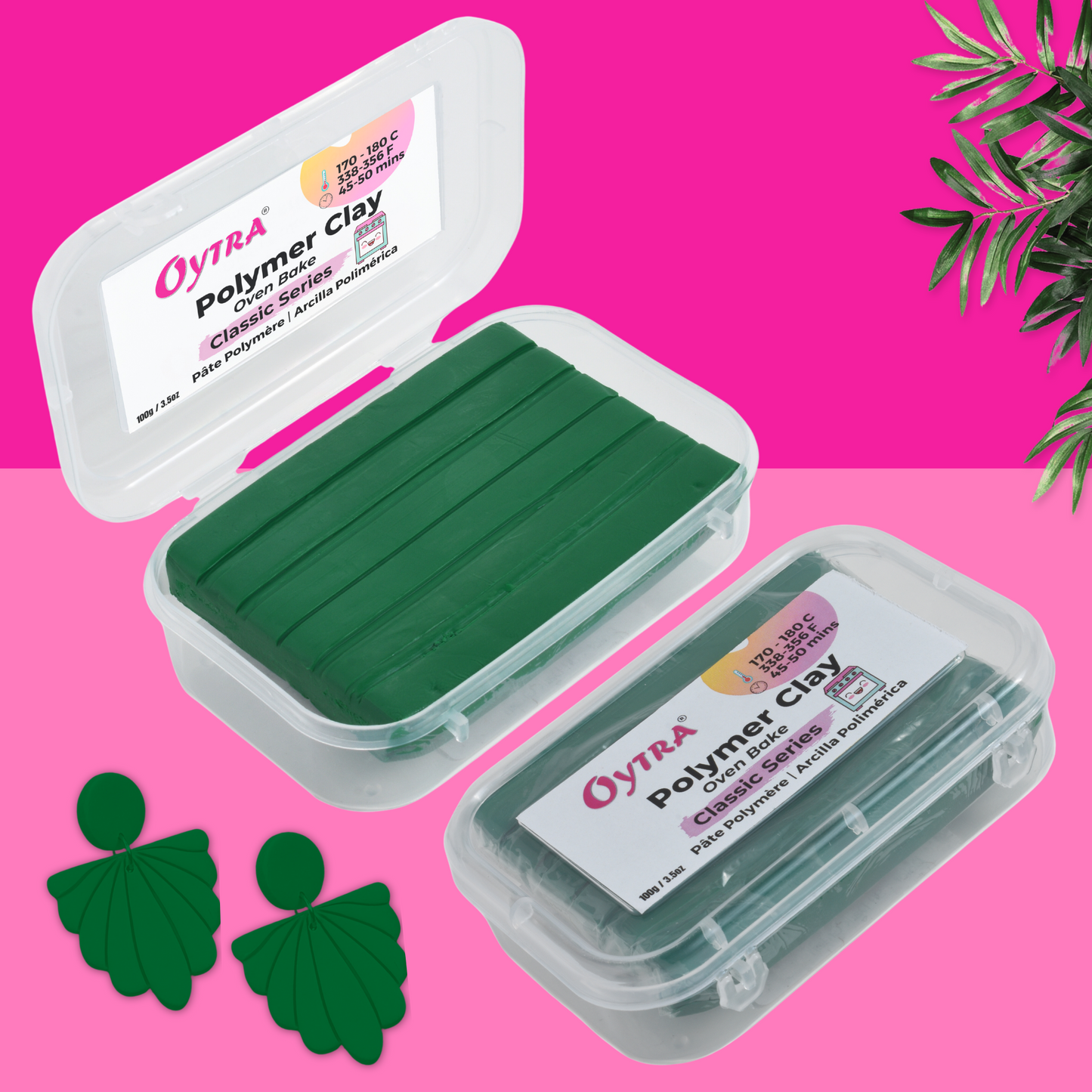 Polymer Clay Oven Bake Classic Series Dark Green 39