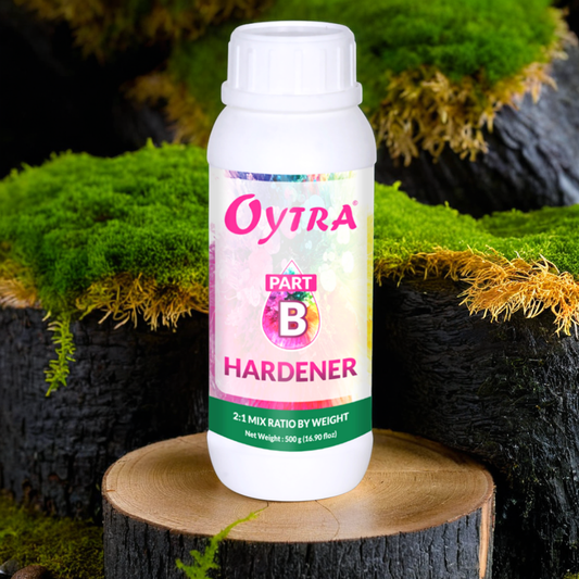 Part B Epoxy Hardener Transparent clear coat for resin art ideal for casting coating keychains and jewelry making