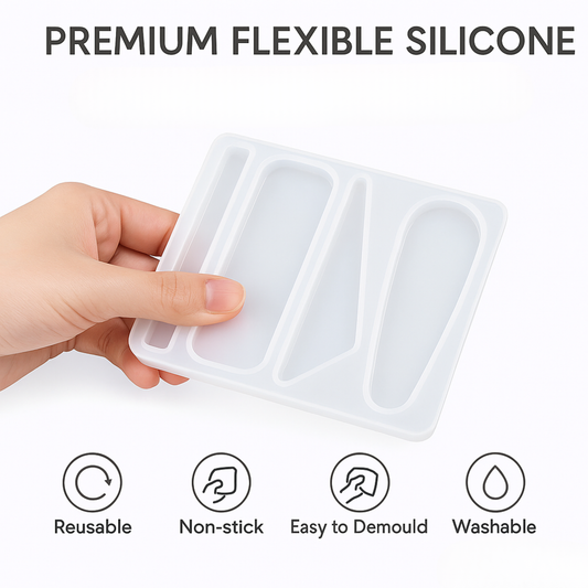 Hair Pin Resin Art Molds DIY