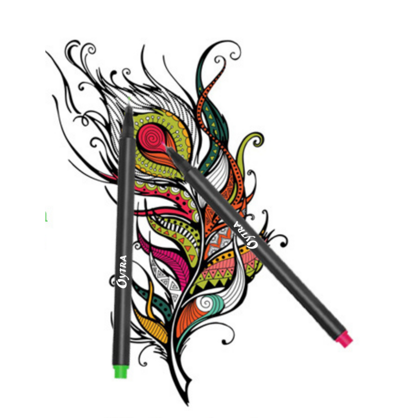 36 Colors Fineliner Coloured Pens Multicolor