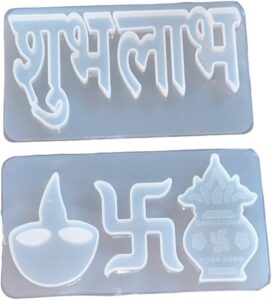 Shubh Labh Combo Silicone Resin Moulds