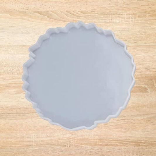 Resin Liquid Coaster Silicone Mould for epoxy resin art DIY coaster making tray casting and craft projects