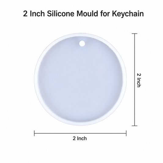 Resin Mould Circle Shape 2 Inches