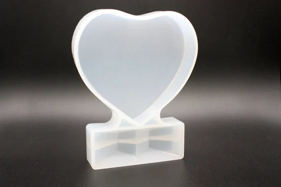 Heart with Frame Silicone Mould