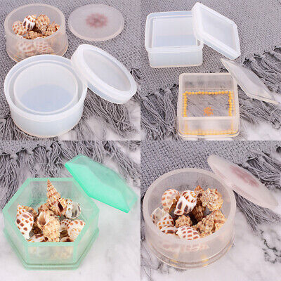 4 Pcs Gift Box Set Resin Mould SRN44
