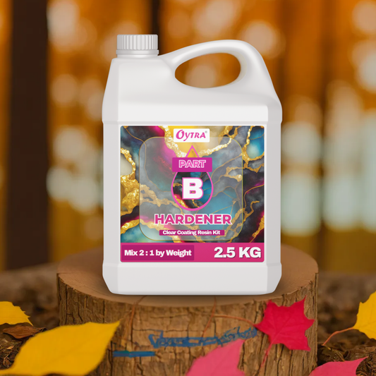 Part B Epoxy Hardener Transparent clear coat for resin art ideal for casting coating keychains and jewelry making