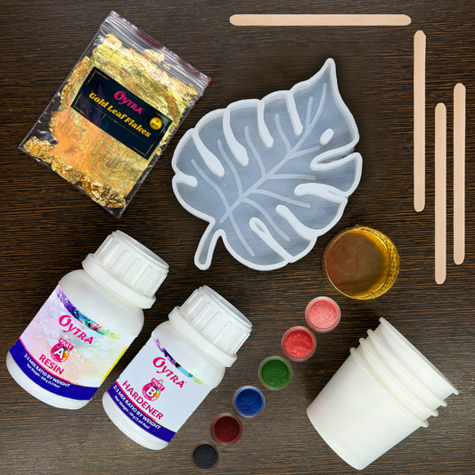 Resin Art Diwali Leaf Decor Making Kit
