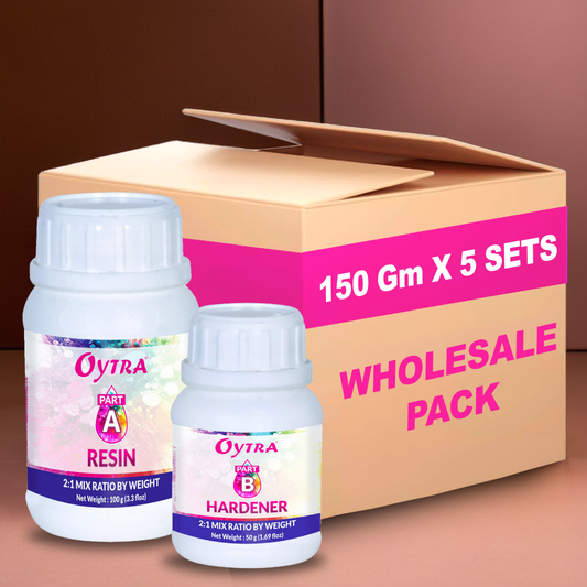 5 x 150 Grams Art Resin Kit