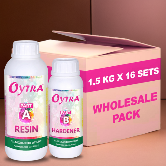16 x 150 Grams 2:1 Art Resin Kit