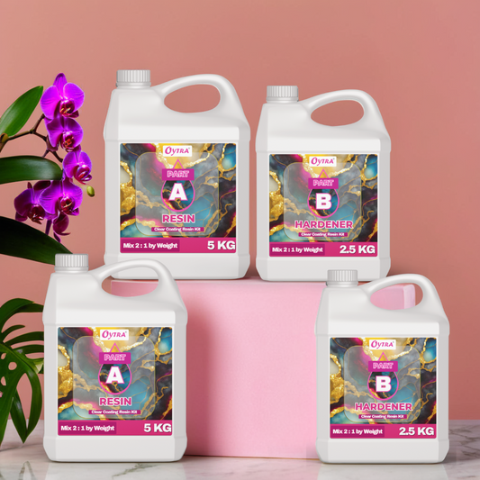 15 Kgs Art Resin Hardener Super Shiny