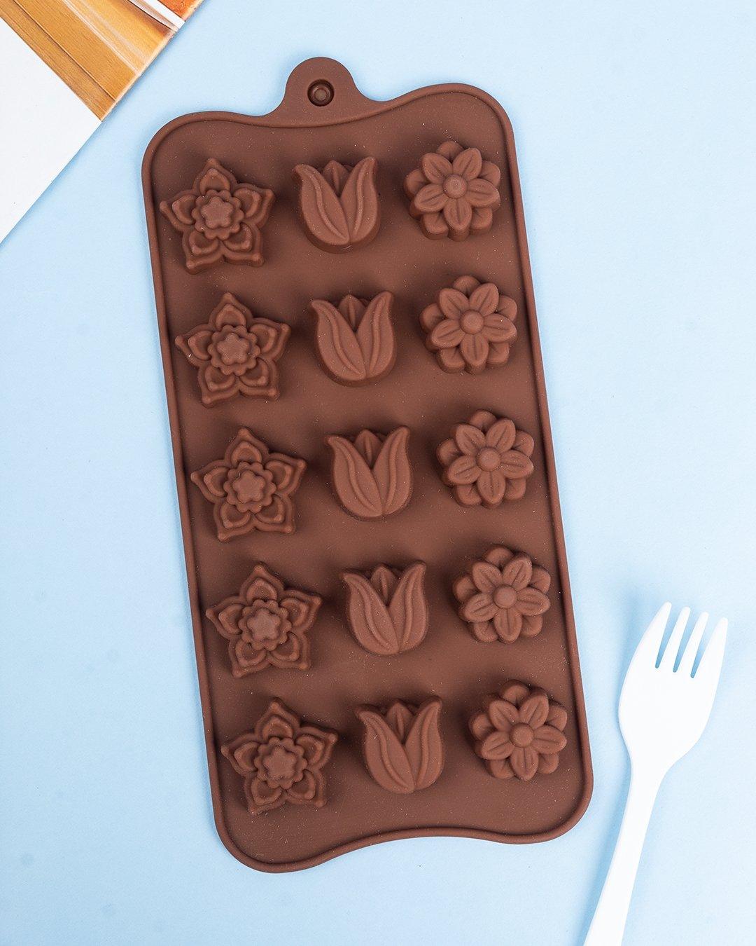 Oytra chocolate mould 3 different shapes in 1