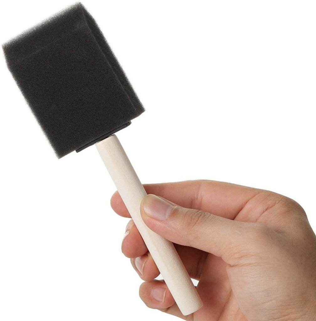 15 Foam Sponge Paint Brushes Set - Oytra