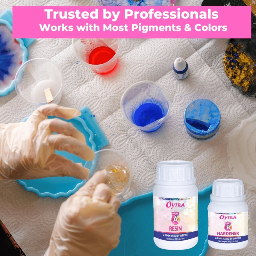 150 Grams Epoxy Art Resin Hardener 2:1 - Oytra