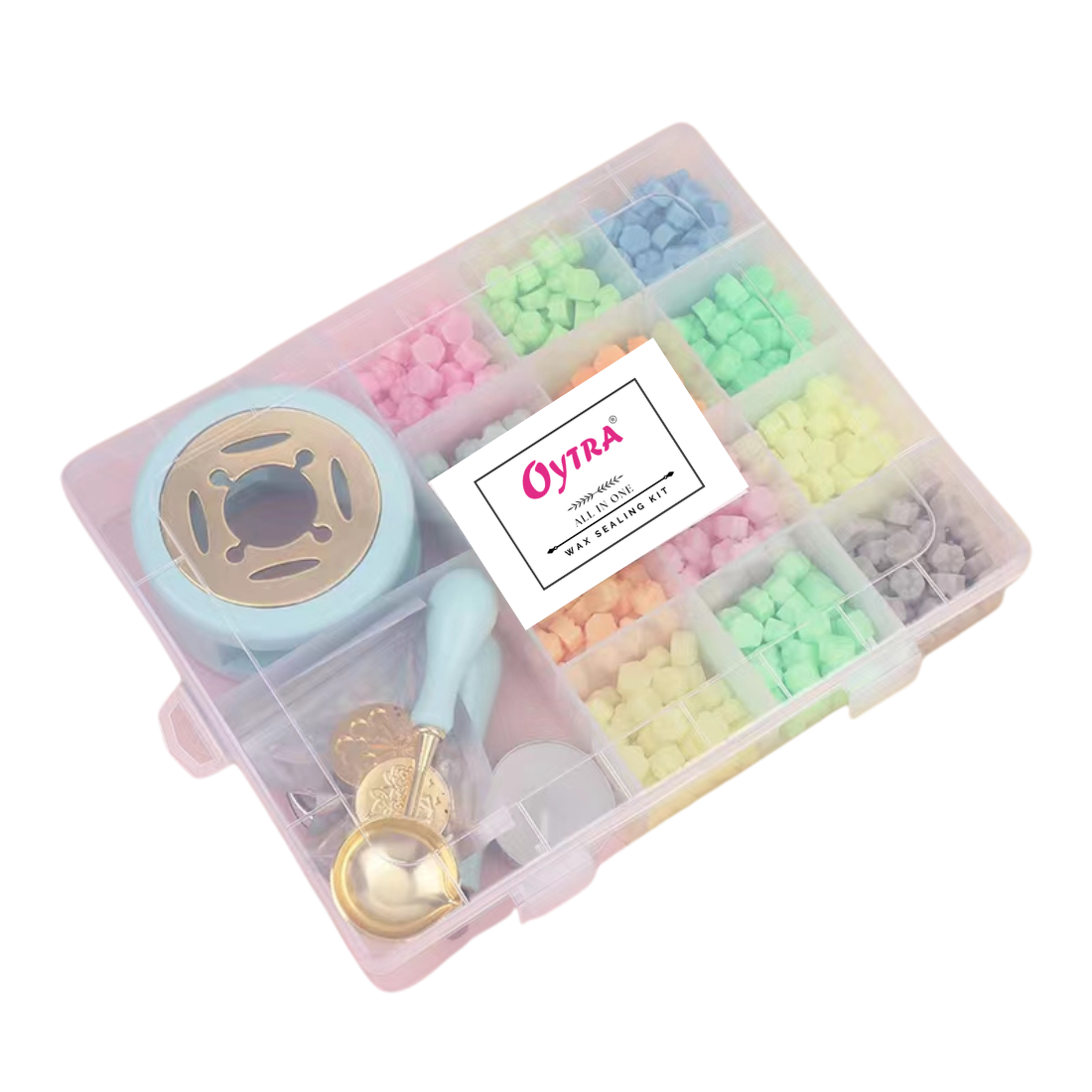 Oytra Wax sealing kit for Sealing Envolopes,Postcard Decoration Art and Craft DIY