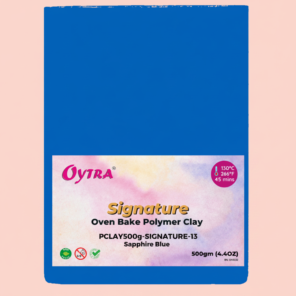 500g Polymer Clay SIGNATURE Series (13 Sapphire Blue)