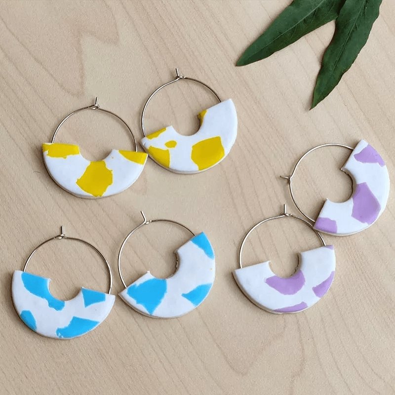 20 Color Polymer Oven Bake Clay Set for Jewelry Earrings Making - Oytra