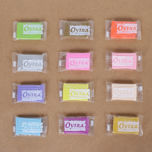 12 Color Pastel Polymer Oven Bake Clay