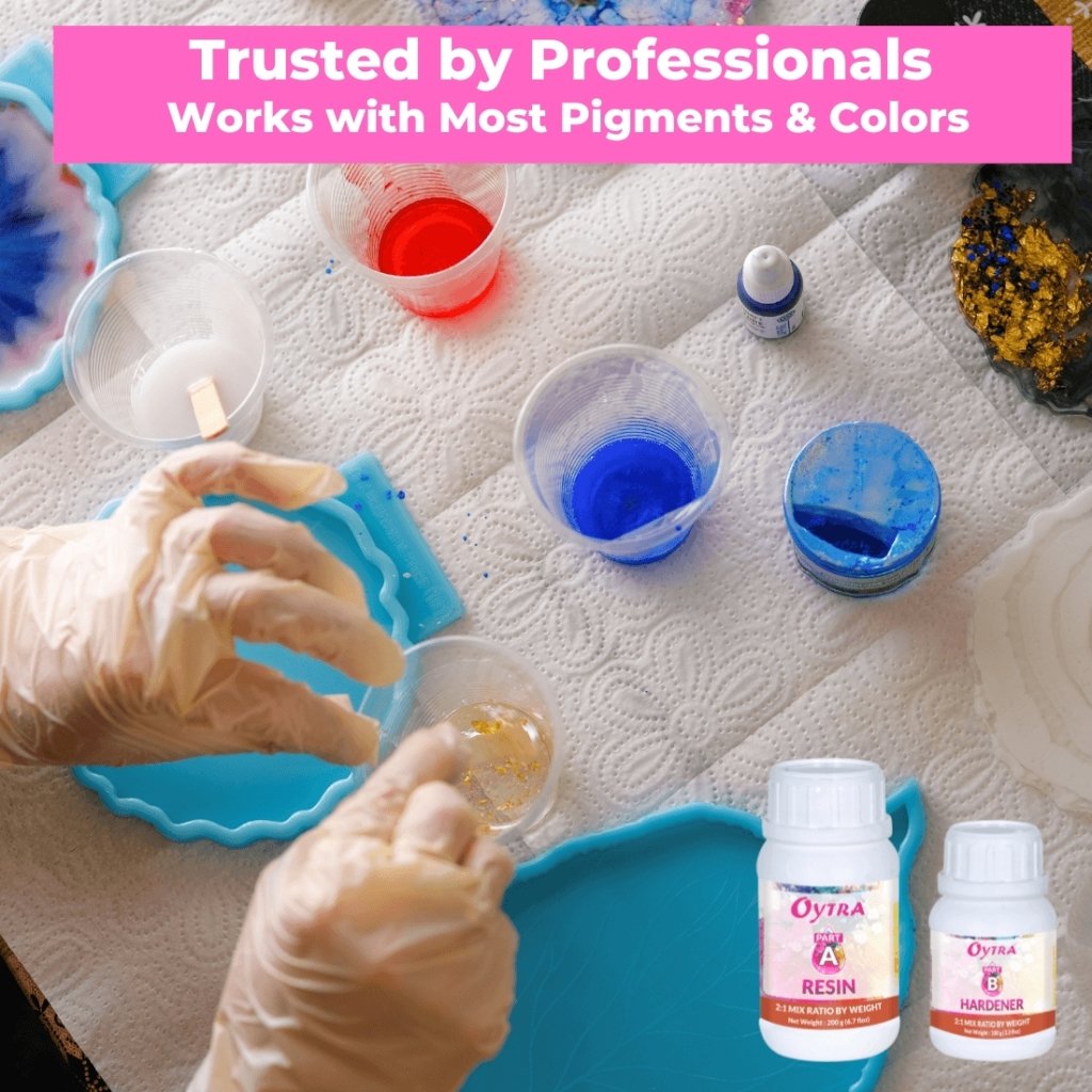 300 Grams Epoxy Art Resin Hardener 2:1 - Oytra