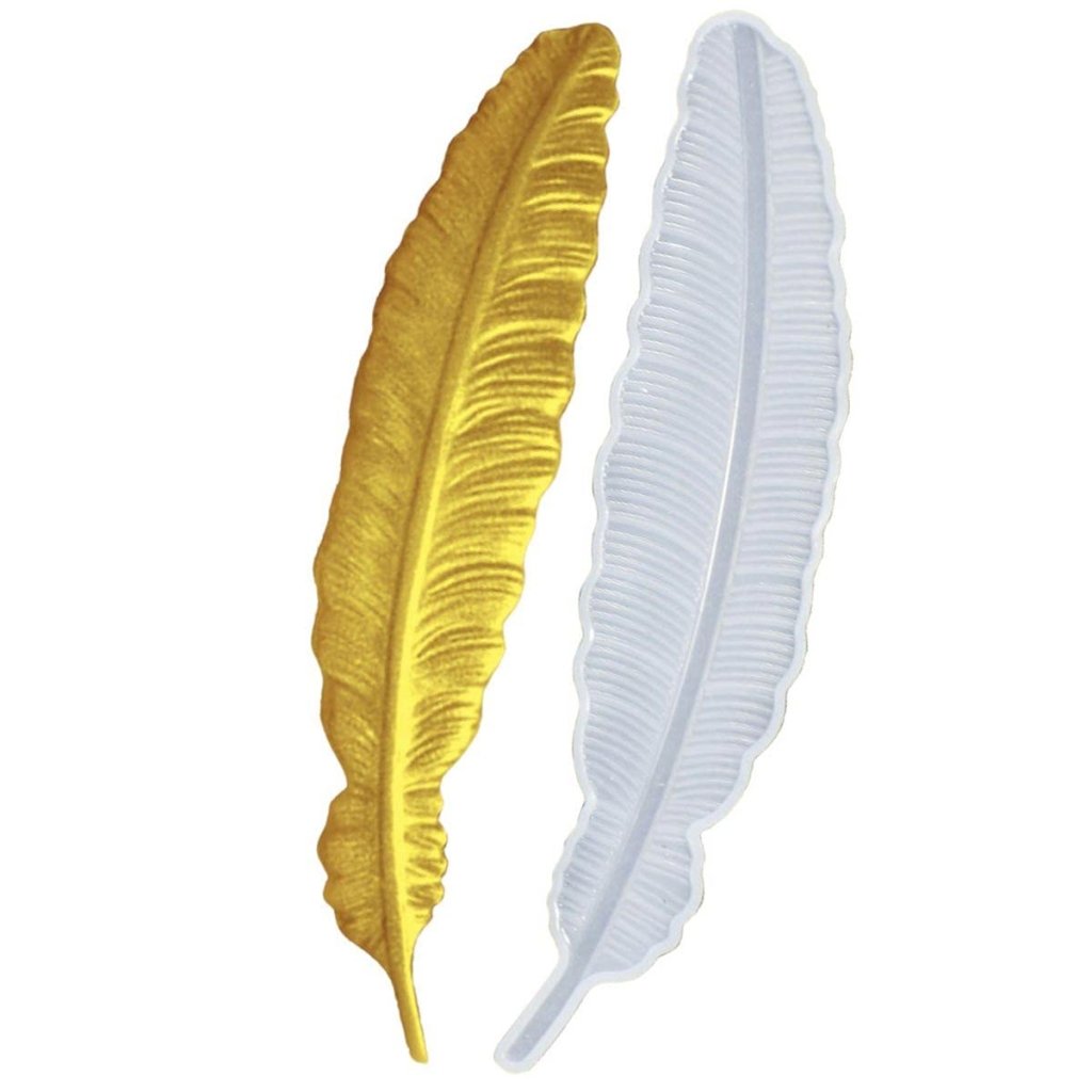 3D Silicone Resin Feather Bookmark Mould SMFD00 - Oytra