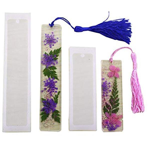 3D Silicone Resin Mould Bookmark Rectangle 3 pcs (4inch, 6inch, 8inch) - Oytra