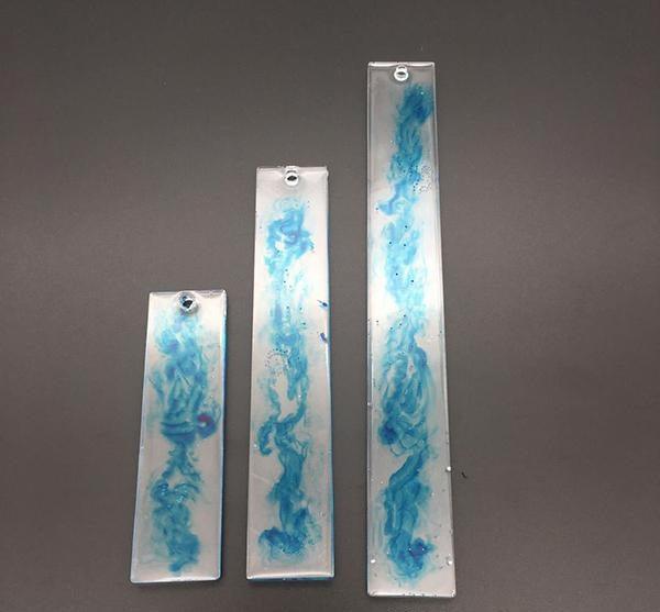 3D Silicone Resin Mould Bookmark Rectangle 3 pcs (4inch, 6inch, 8inch) - Oytra