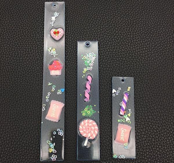 3D Silicone Resin Mould Bookmark Rectangle 3 pcs (4inch, 6inch, 8inch) - Oytra