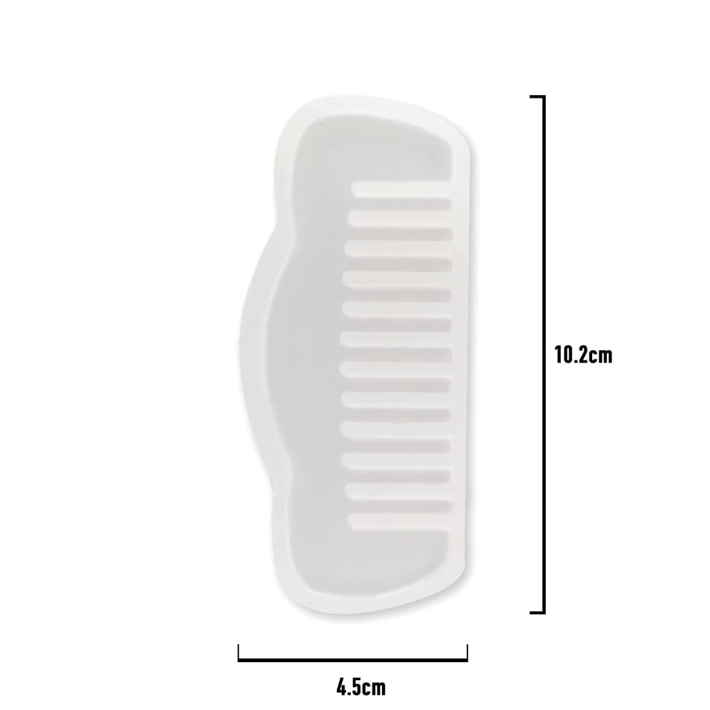 3D Silicone Resin Mould Comb Small - Oytra