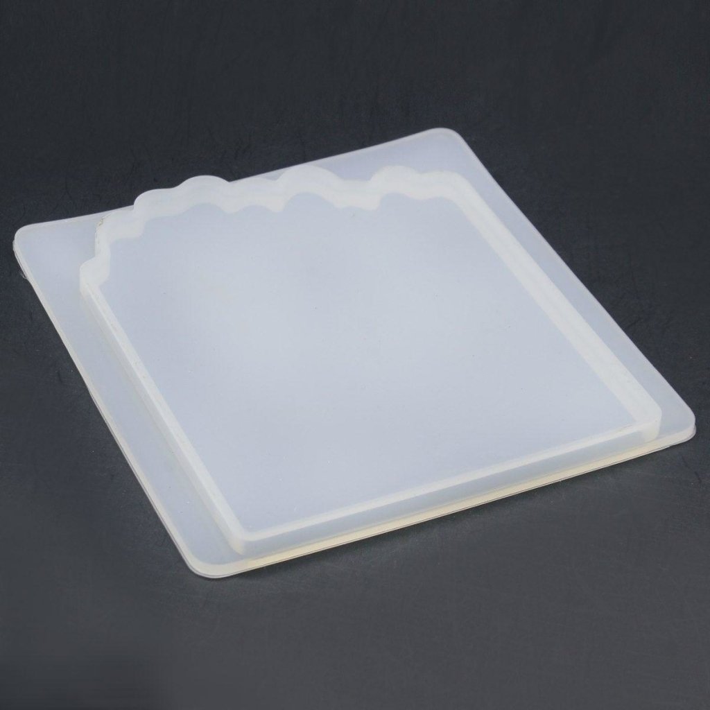3D Silicone Resin Mould Geode Square SMOA00 - Oytra