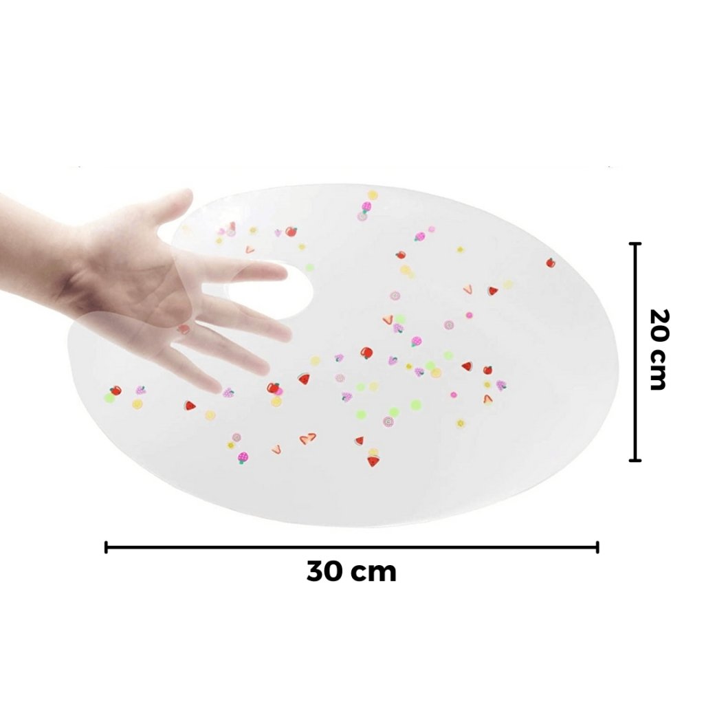 3D Silicone Resin Mould Palette Big (12") - Oytra